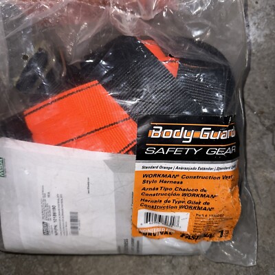 Body Guard Construction Style Vest Harness And Body Guard Personal Fall Limiter