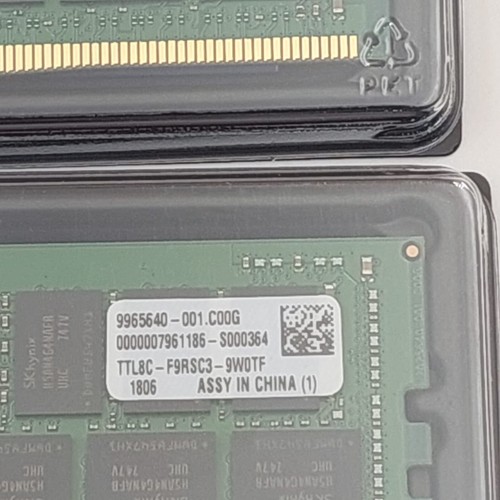 8 UNITS KVR21R15D4/16 16GB 2Rx4 PC4-2133P DDR4 KINGSTON - Picture 3 of 4