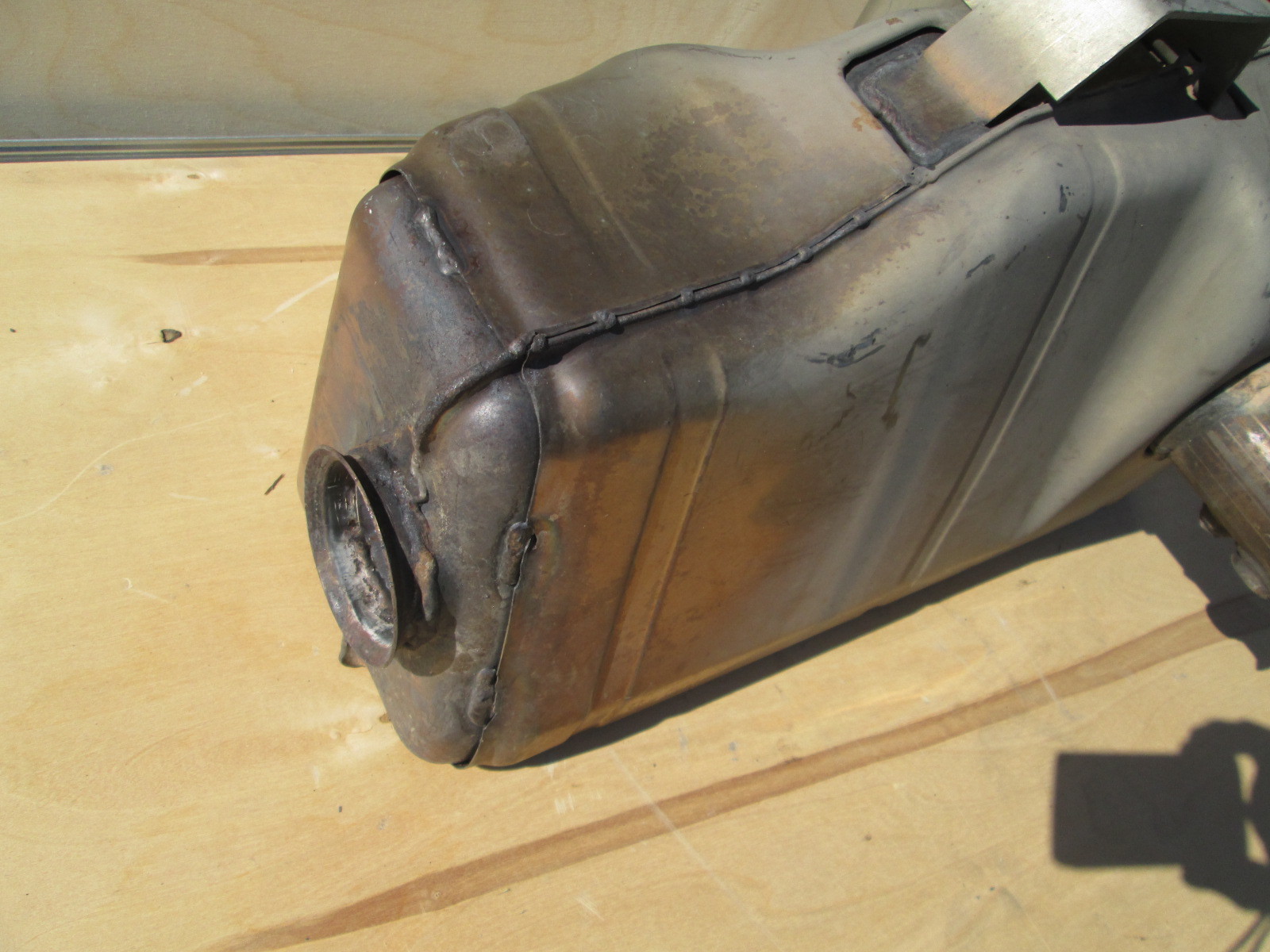 Lamborghini Gallardo 05  - LH  Exhaust Muffler # 07L251051A