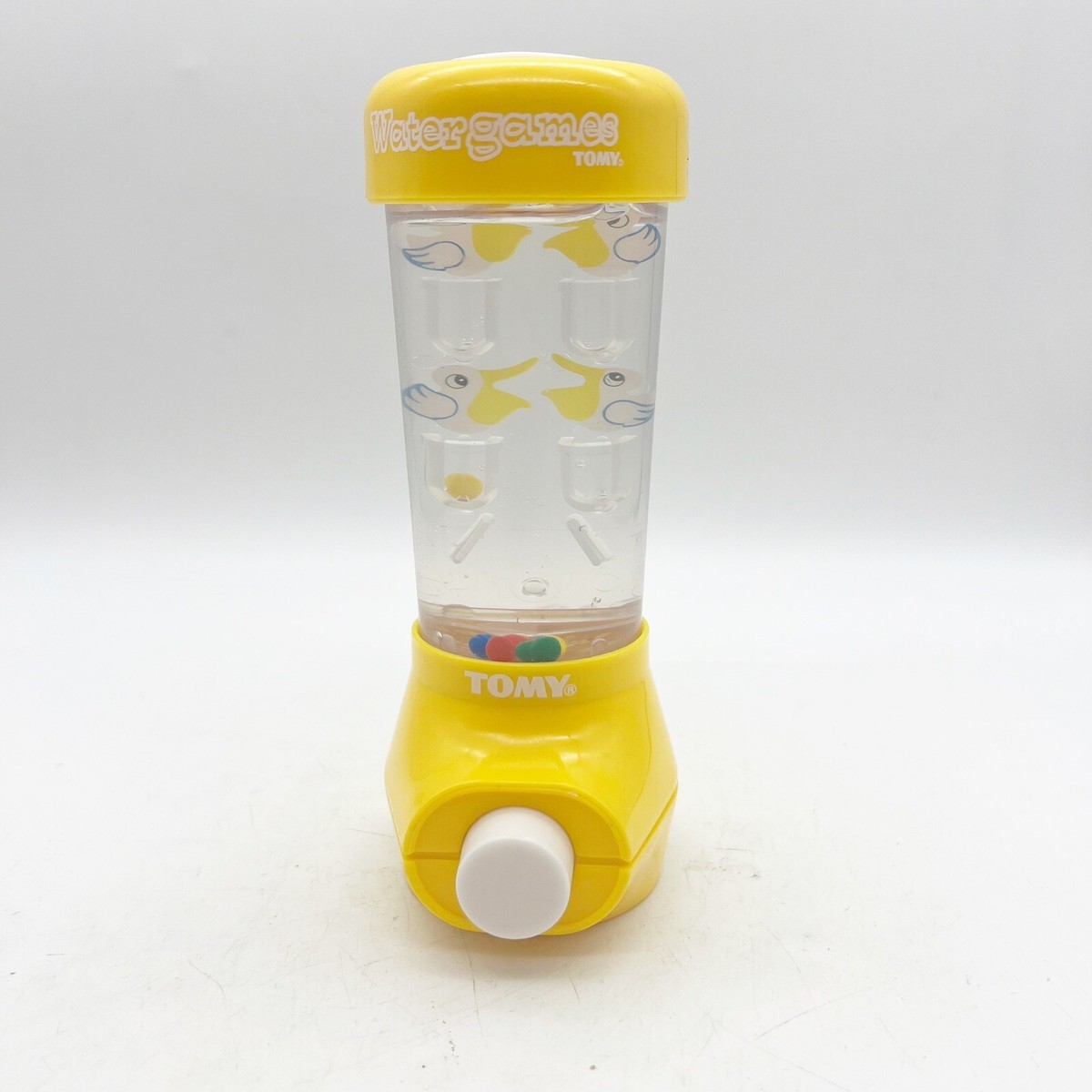 Vintage Tomy Watergames Yellow Pelican Water Game Classic Ball