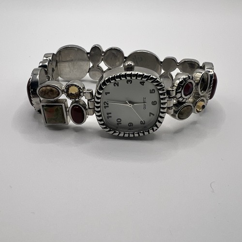Reloj Pulsera Mujer Funcionando con Dijes Deslizantes Cuarzo Analógico Inoxidable Japón - Imagen 10 de 24