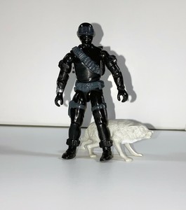 Vintage 1985 GI Joe Snake Eyes V2 w/ Timber Original Hasbro Figure | eBay