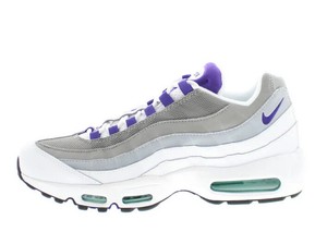 nike air max 95 white court purple
