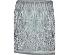 By the Yard Silver Sequin Craft Fabrics
