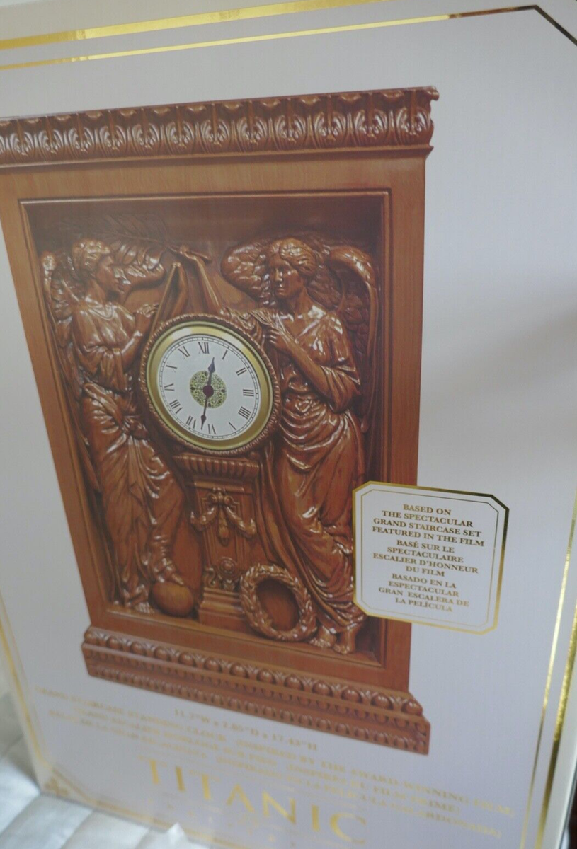 TITANIC Grand Staircase Clock 25th Anniversary REPLICA Ship Decor