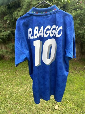 Italy Home 1993/94 Baggio #10 (Large) | eBay UK