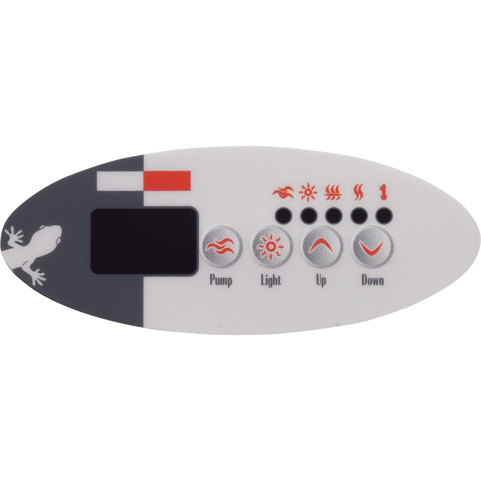 Gecko 9916-100131 Overlay 4 Button Spa Control Panel
