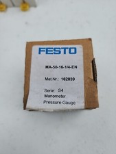 Brand New Festo Pressure Gauge MA-50-16-1/4-EN