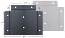 New 1U Rack Mounting Ears Size 3 5/16" x 2 2/16" For IP-P520