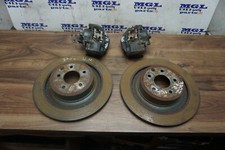 PINZA FRENO POSTERIORE NISSAN 370Z GT AKEBONO CON DISCHI 350 mm SET COPPIA 2009-2016