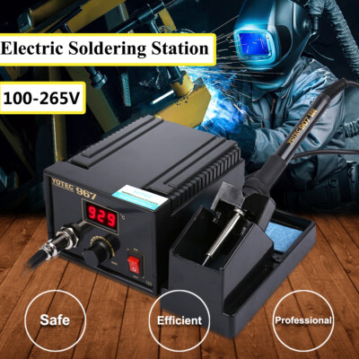 #ad 75W Electric Digital Soldering Iron Station Solder SMD Welder Welding Tool Kit AU $99.79