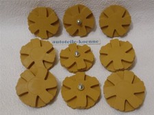 9x Folienradierer Radierscheibe "Wave" Ø 90mm Aufkleber Zierstreifen Entferner