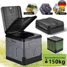 Campingtoilette Tragbare Mobile Toilette Campingklo Faltbar Klo Trockentoilette.