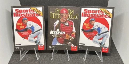 2021 Topps Sports Illustrated #29 & #30 - Ichiro & Ivan Rodriguez (3) Card Lot