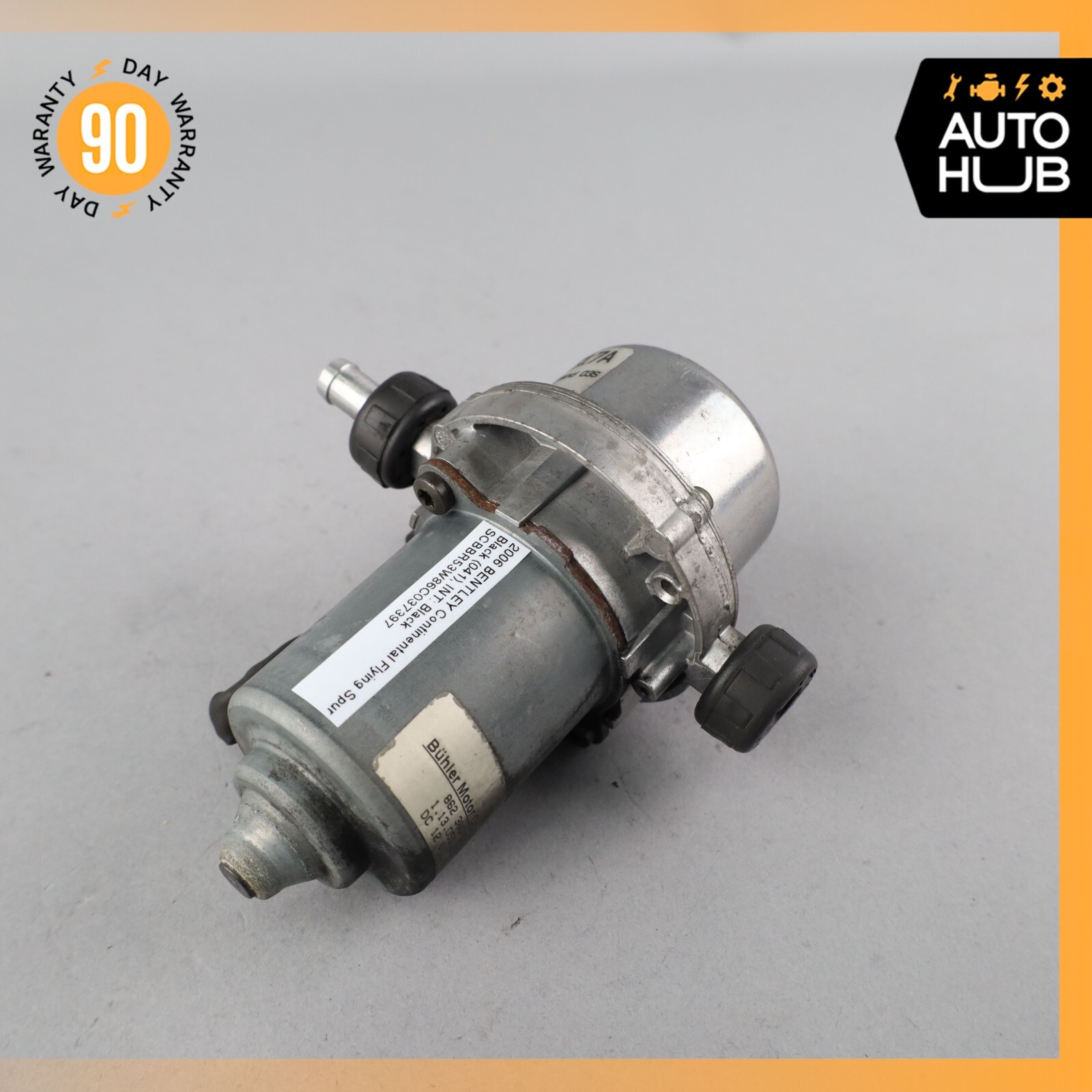 03-12 Bentley Continental Flying Spur GT GTC Brake Booster Vacuum Pump OEM 67k