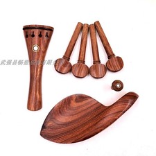2 set high quality rosewood violin fittings 4/4, violin parts accessories