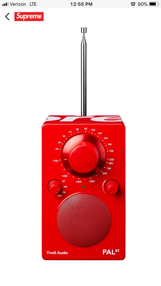 Gloss Red Supreme®/Tivoli® Pal BT Audio Bluetooth Speaker