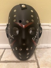 Autographed WWF WWE Mask Signed by Demolition (Ax & Smash) - Great Display Piece