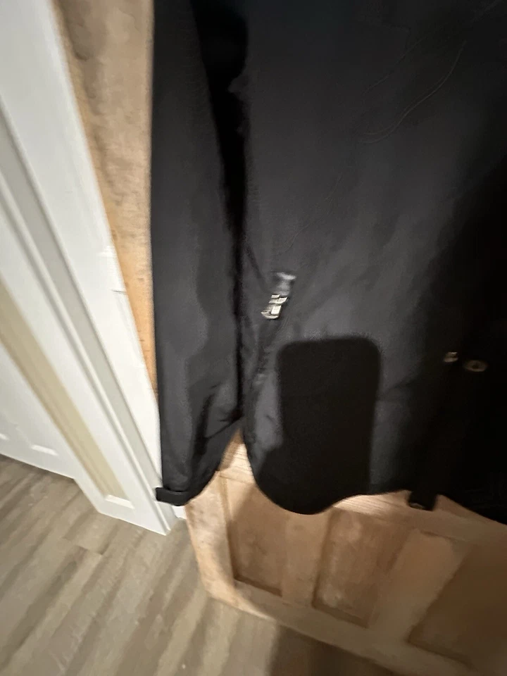 Chaqueta ligera Tasso Ella talla L para hombre con cremallera frontal negra con cremallera a presión Foto 2 de 4