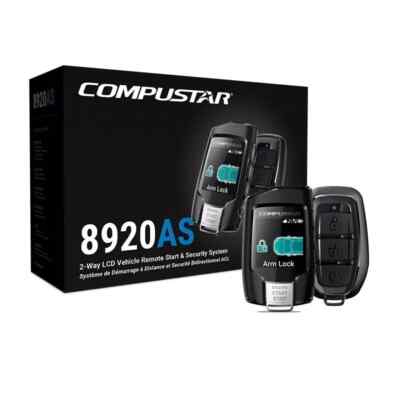 Compustar CS8920-AS 2-Way 3000-Ft Remote Car Start +Alarm System Security syst