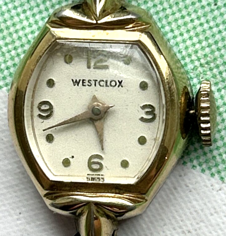 Women’s vintage Westclox mechanical winding watch Vintage Westclox Ladies Mechanical Watch 17 Jewels Silver  main image 4