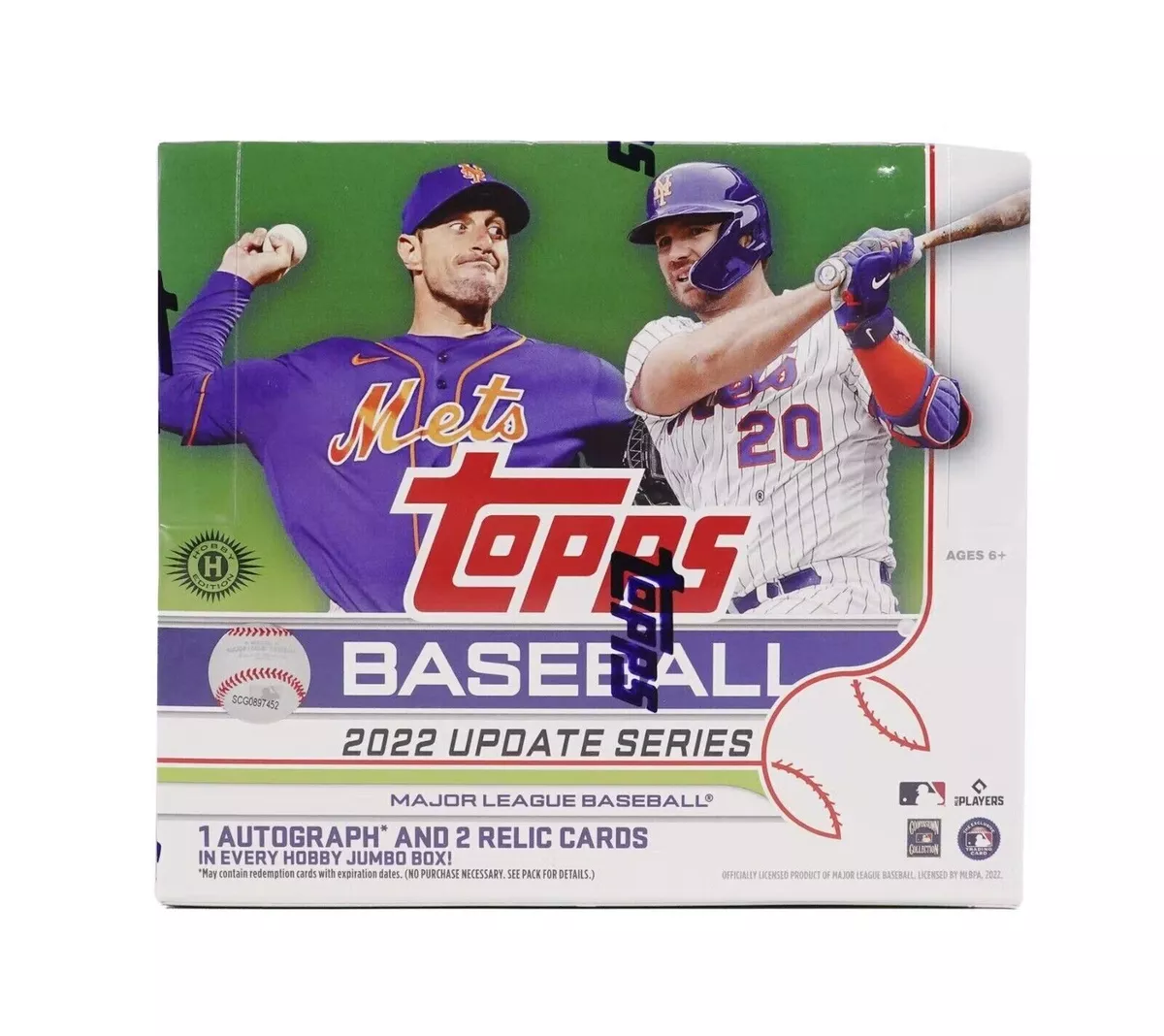 2022 Topps Update Baseball Factory Sealed Jumbo HTA Box