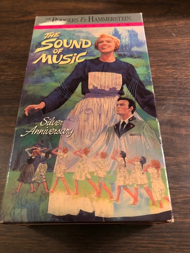 The Sound of Music VHS 2 Tape Set, Silver Anniversary Edition