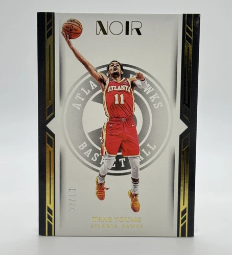TRAE YOUNG 2022-23 NOIR Icon Edition SP #9/10 Hawks