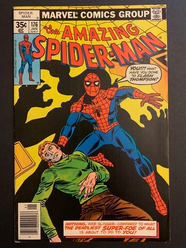 Amazing Spider-Man 176 FN-VF -- Green Goblin Returns, Mary Jane Cameo 1978