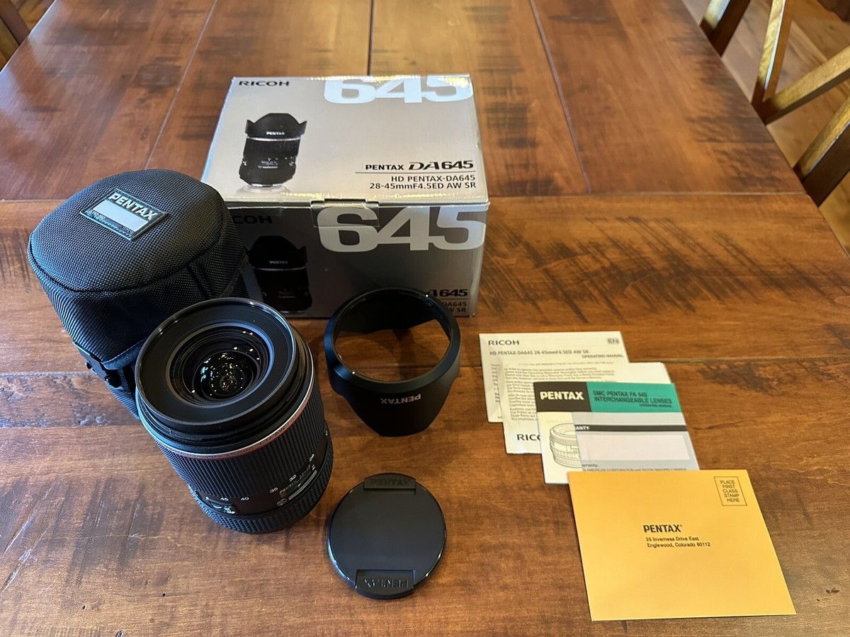 PENTAX DA645 28-45mm F4.5 ED AW SR Ultra Wide Angle Lens PENTAX DA645 28-45mm F4.5 ED AW SR Ultra Wide Angle Lens