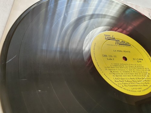 V/A DIANA ROSS STEVIE WONDER THE TEMPTATIONS 1970 MONO UNIQ CVR & ERRORS CHILEAN - Picture 17 of 17