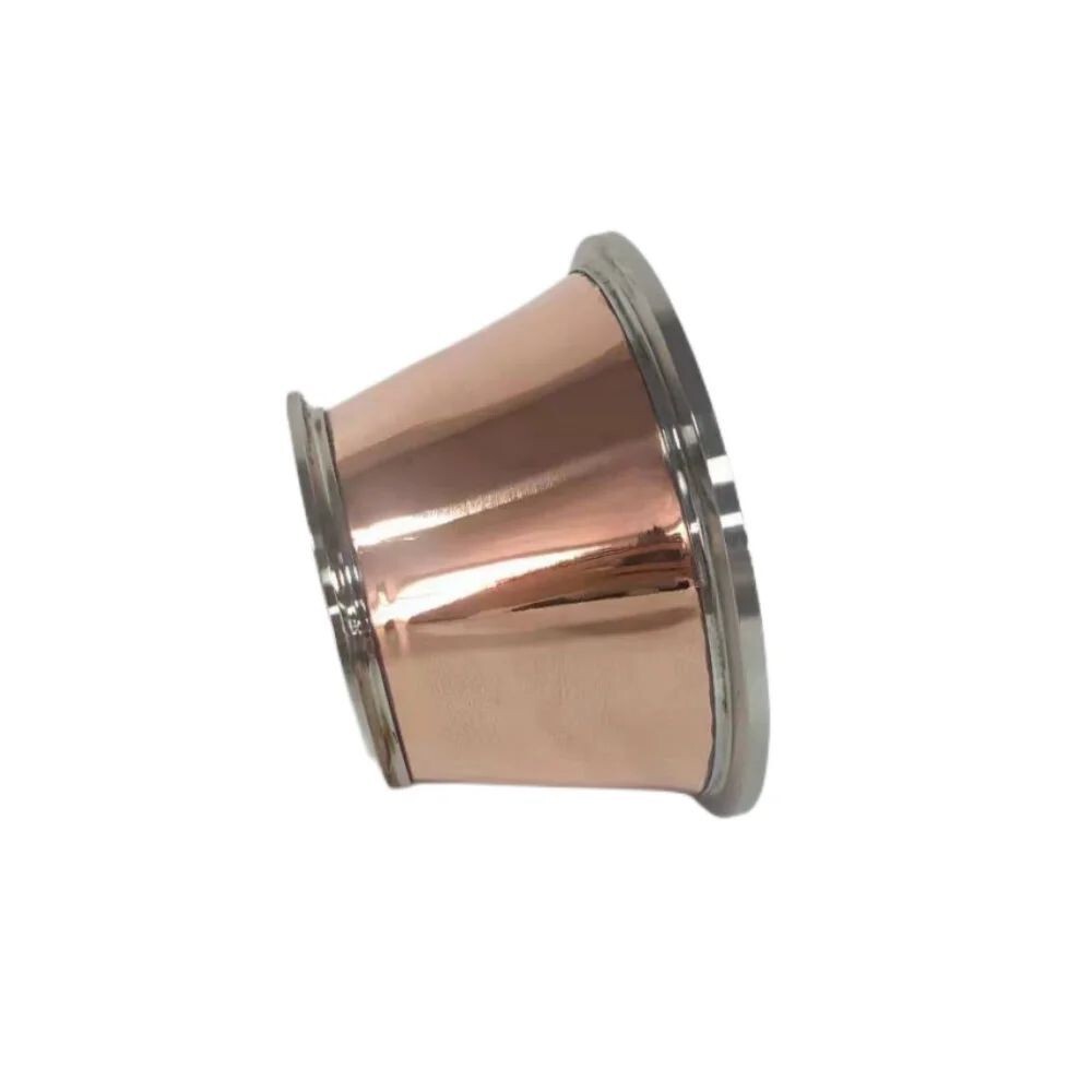 Red Copper Reducer Clamp Viable Glossy Factory Home Distillation Moonshine Still