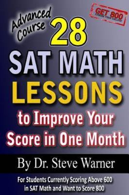 28 SAT Math Lessons to Improve Your Score i- 1481019333, paperback, Steve Warner