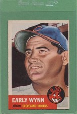 1953 Topps Early Wynn #61 Indians HOF Card HIGH GRADE PACK FRESH