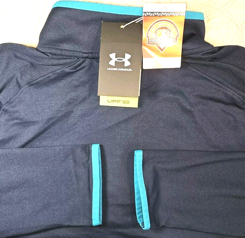 NEW UNDER ARMOUR, MENS SIZE XL, MIDLAND⚾ROCKHOUNDS 1/4-ZIP UPF JACKET-MSRP$69.99 - 第 18/24 張圖片