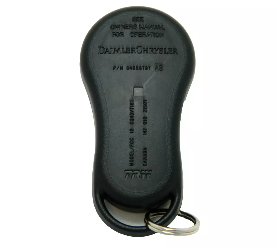 OEM 2001 2002 2003 DODGE GRAND CARAVAN MANDO A DISTANCIA LLAVERO GQ43VT18T 04686797 Foto 3 de 4