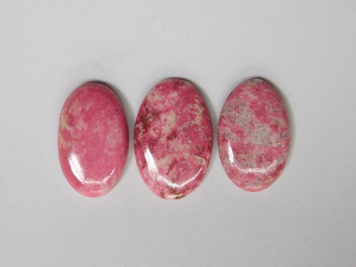 Pietra Preziosa Sciolta 100% Naturale Tulite Rosa Cabochon per Gioielli 71 Cts. ME-2851 - Foto 4 di 4