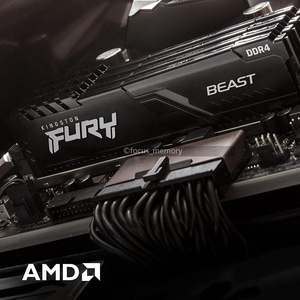 Kingston Fury Beast 16 GB (2x8GB) DDR4 3200 PC4-25600 288pin