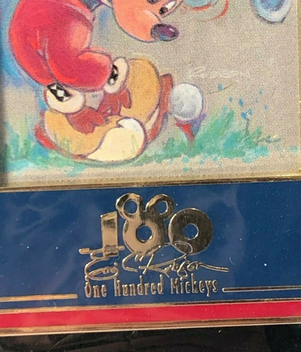 RARE Disneyland Exclusive One Hundred Mickeys LE 3500 pin MM011