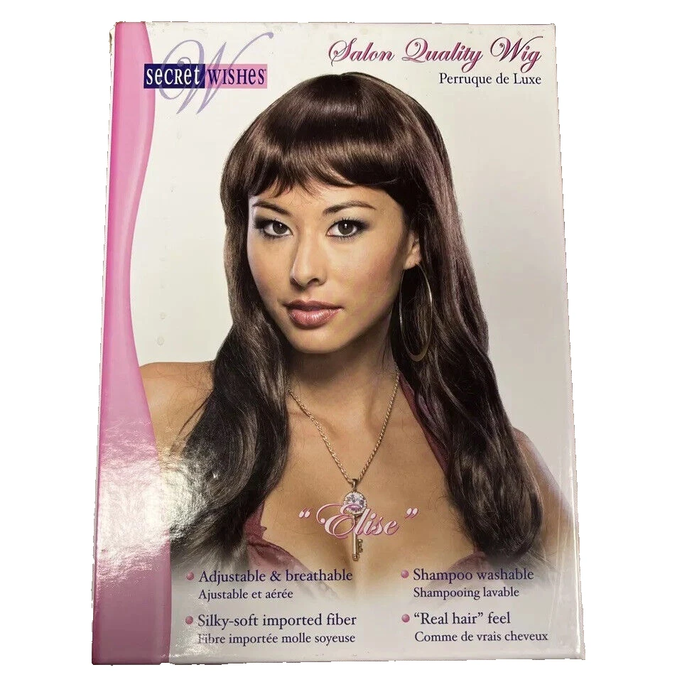 Secret Wishes Elise Salon 黑发假发红宝石成人女性优质服装长款 — 第 4/4 张图片