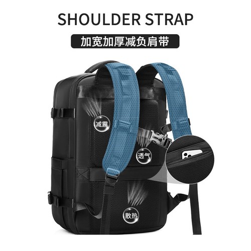 Men Women Backpack Large Capacity Waterproof Travel Carry On Luggage school Bag - Picture 9 of 30