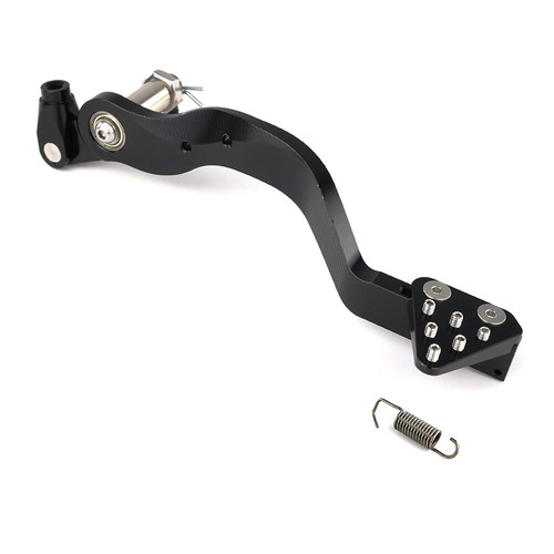 Apto para Suzuki DR650 1996-2023 palanca de freno expandible clavija pedal de freno negro - Imagen 11 de 15