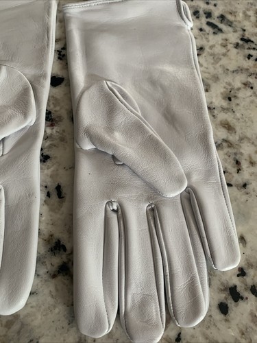 Women's Medium Genuine Leather Dress Gloves, Made With Original Sheep Leather - Picture 6 of 7
