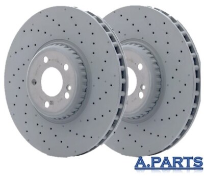 GENUINE MERCEDES 2X BRAKE DISCS 360MM REAR DRILLED S CLASS W222 V222