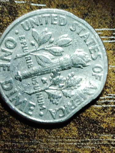 1992 d dime error - Picture 2 of 8