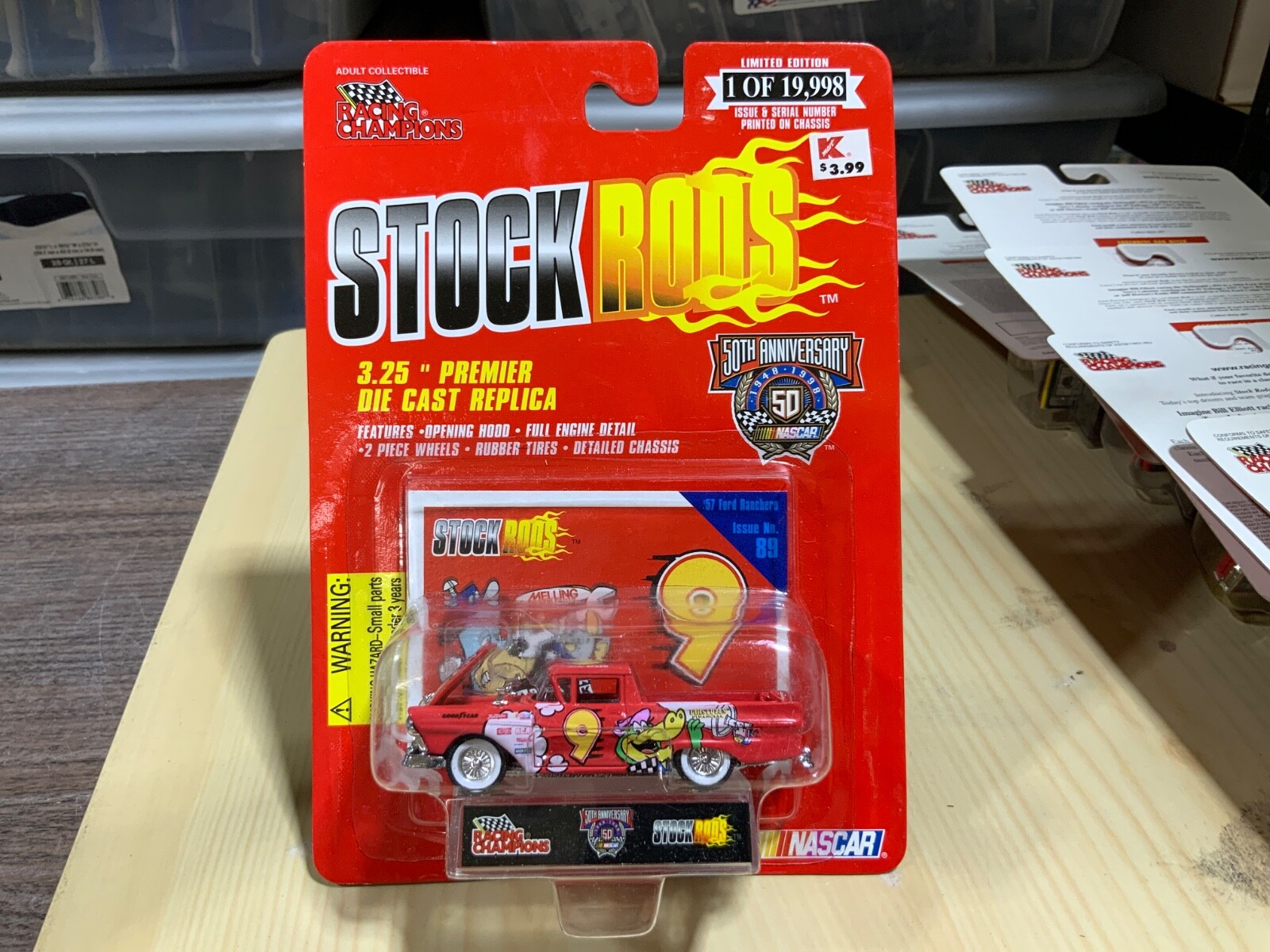 Racing Champions Stock Rods '57 Ford Ranchero 9 Cartoon Network