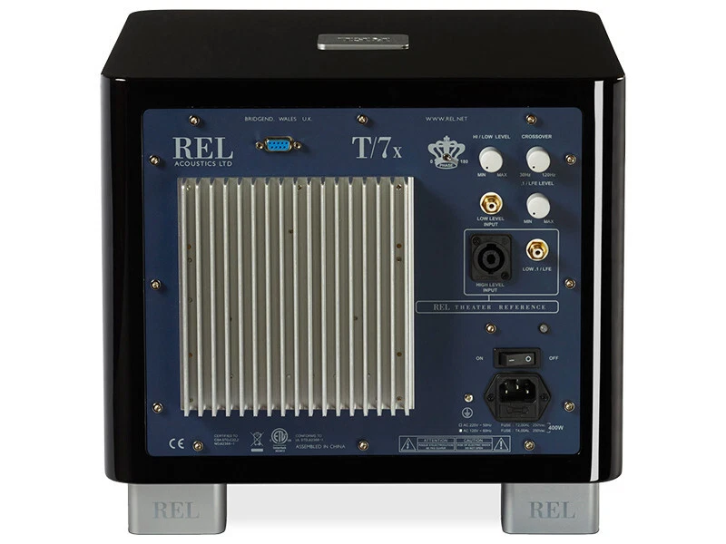 REL ACOUSTICS T7X SUB AMPLIFICATO BIANCO LACCATO GARANZIA UFFICIALE - Immagine 4 di 4