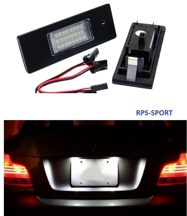 Eclairage de plaque LED blanc xenon feux arriere pour BMW Z4 E85 ideale pour les sorties de nuit