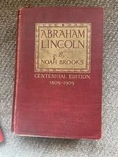 Abraham Lincoln by Noah Brooks Famous Epoch Makers-(1894, Hardcover)