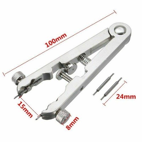 Stainless Watch Tweezer Band Spring Bar Remover Adjusting Tool For Swatch 6825 - Picture 8 of 9